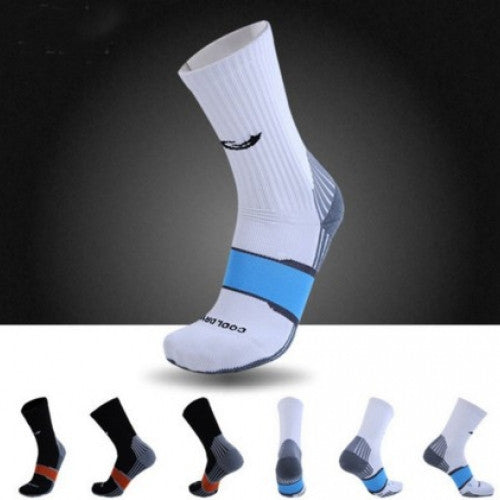 Cylinder Thick Bottom Sweat Motion Soccer Socks
